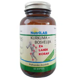 Nutrilab Kurkuma Boswellia Duo kapszula - 60db