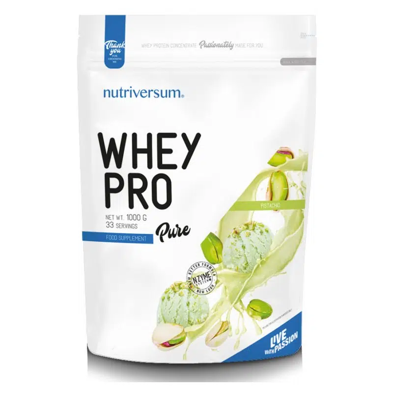 Nutriversum PURE-Whey Pro pisztácia - 1000g 1 Nutriversum PURE-Whey Pro pisztácia 1000g