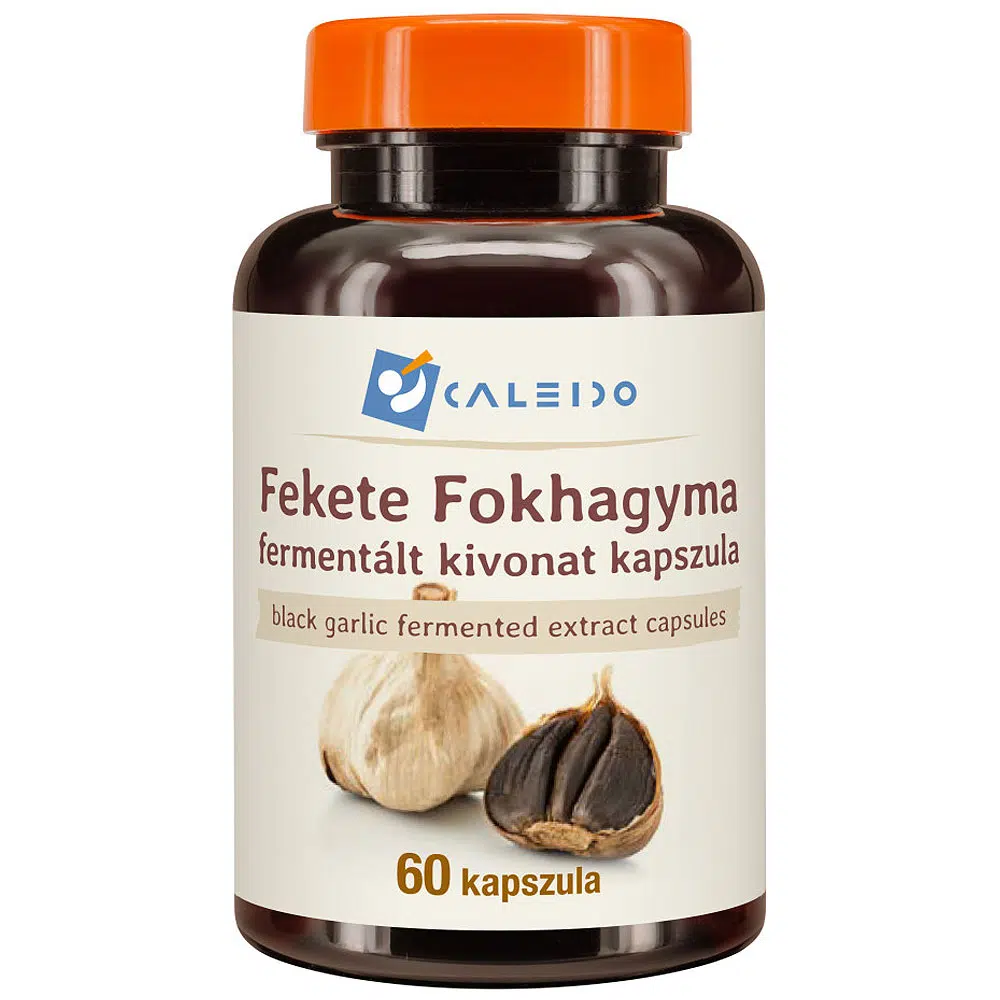 Caleido Fekete Fokhagyma fermentált kivonat kapszula - 60db 1 Caleido Fekete Fokhagyma fermentált kivonat kapszula - 60db