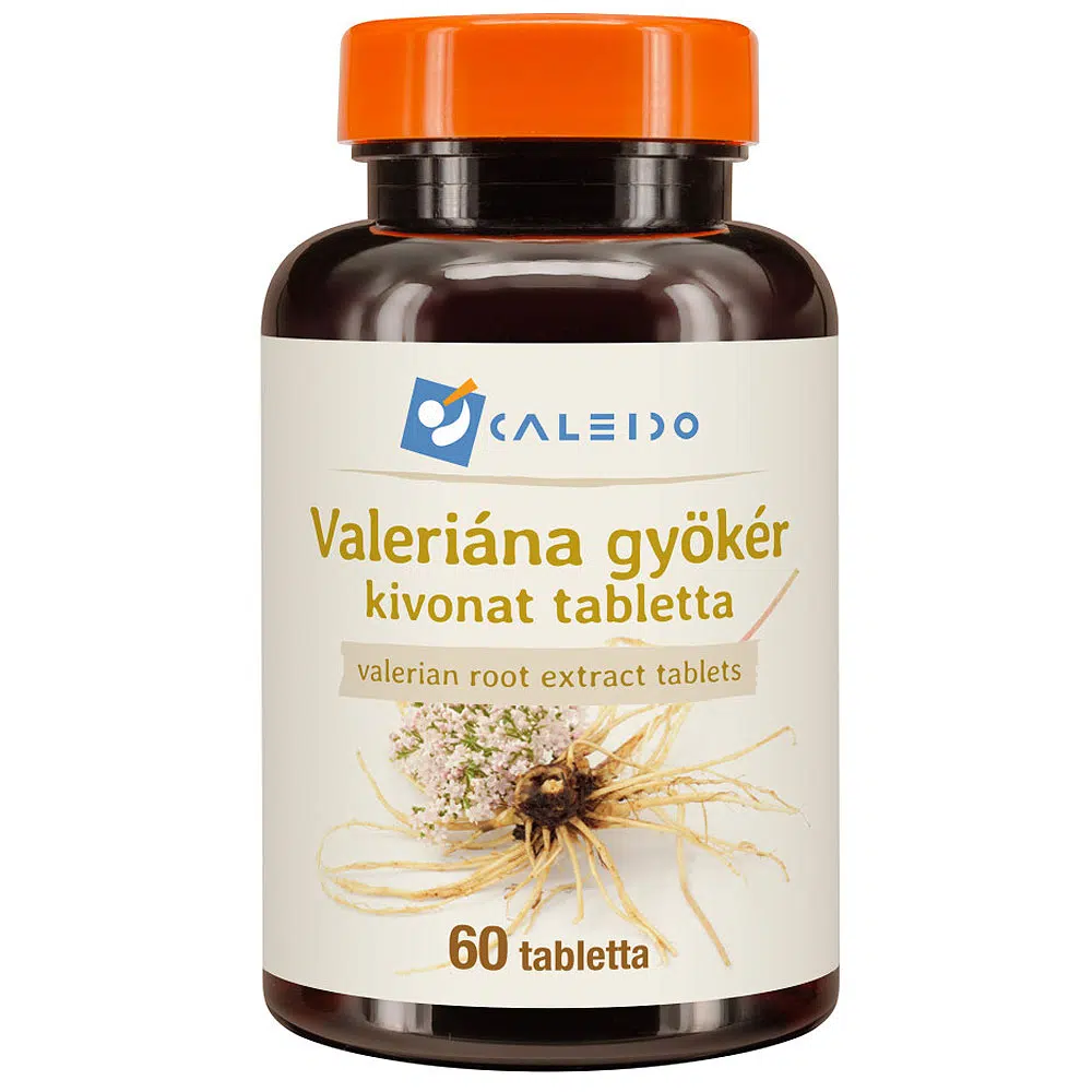Caleido Valeriana gyökér kivonat tabletta - 60db 1 Caleido Valeriana gyökér kivonat tabletta - 60db