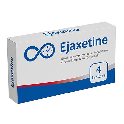 EJAXETINE korai magömlés elleni kapszula - 4db 1 EJAXETINE korai magömlés elleni kapszula - 4db