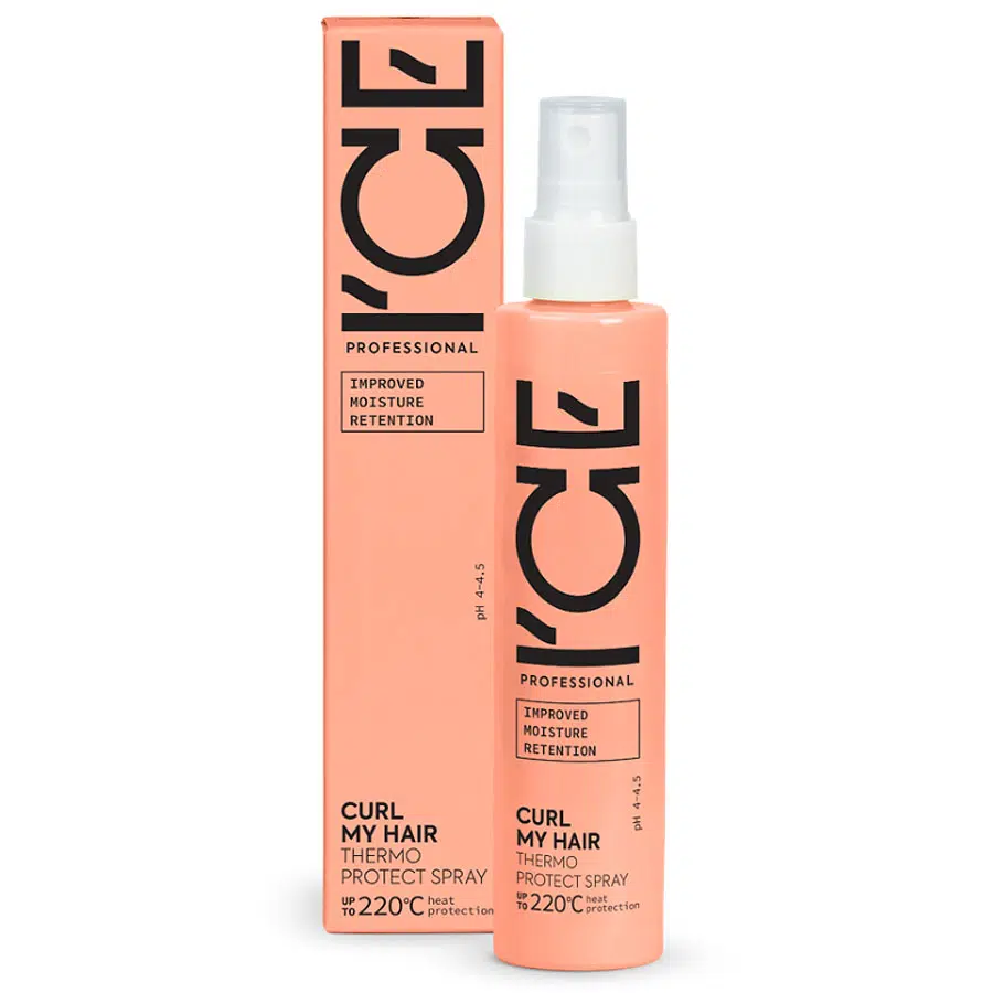 ICE Professional Curl My Hair Hővédő spray - 100ml 1 ICE Professional Curl My Hair Hővédő spray - 100ml