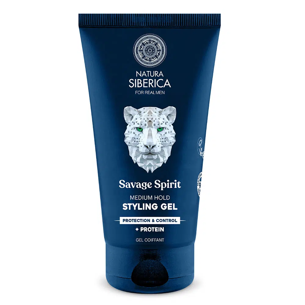 Natura Siberica "Savage Spirit" Hajformázó gél férfiaknak - 150ml 1 Natura Siberica „Savage Spirit” Hajformázó gél férfiaknak - 150ml