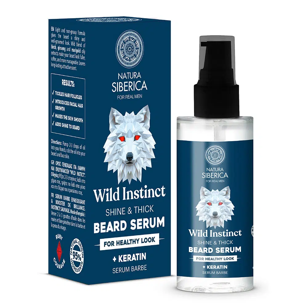Natura Siberica "Wild Instinct" Szakállszérum férfiaknak - 50ml 1 Natura Siberica „Wild Instinct” Szakállszérum férfiaknak - 50ml