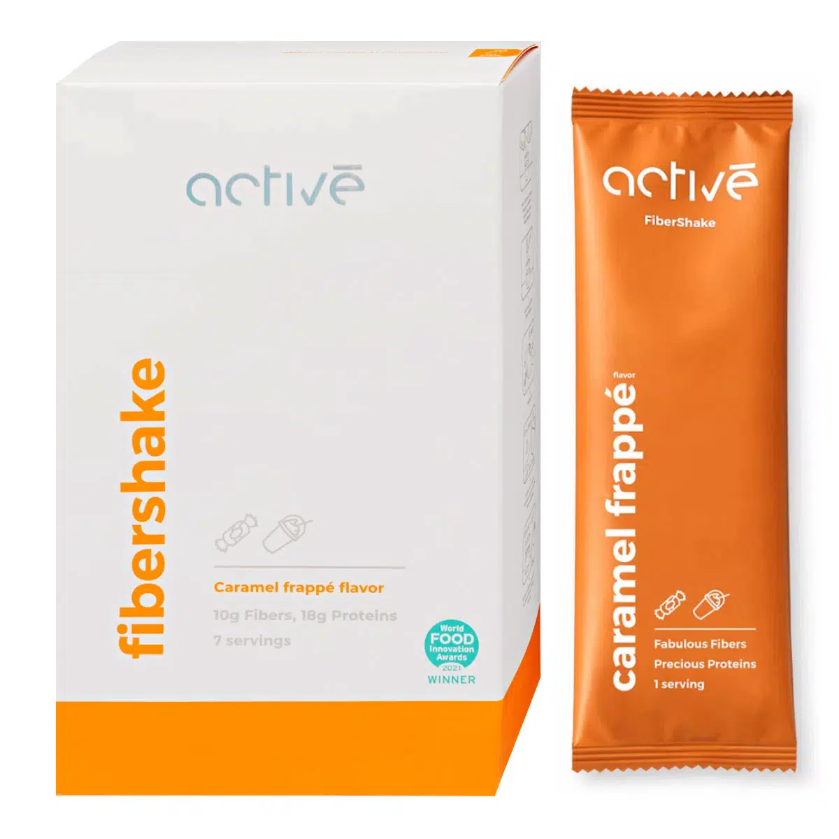 Activé fibershake - Caramel frappé - 7 adag 1 Activé fibershake - Caramel frappé - 7 adag
