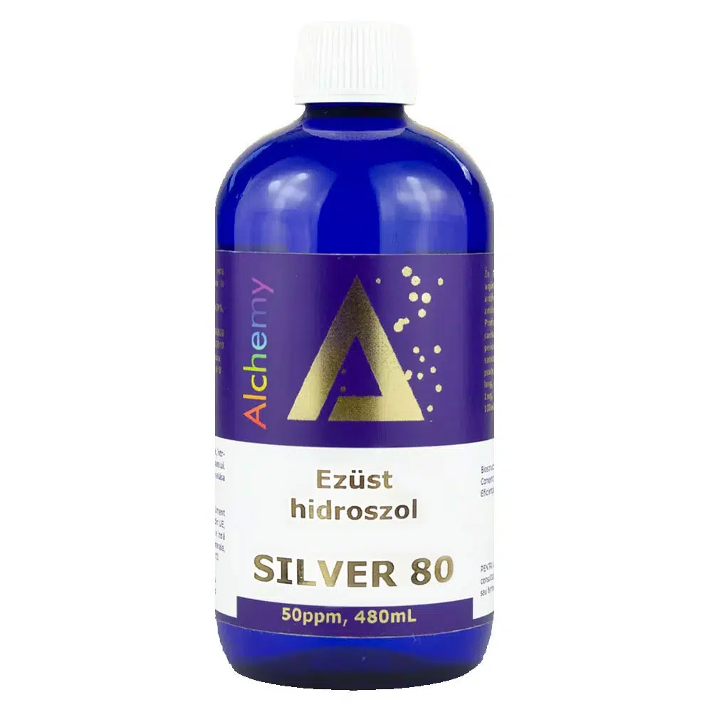 Alchemy SILVER 80 80ppm Argint Coloid - 480ml 1 Alchemy SILVER 80 80ppm Argint Coloid - 480ml