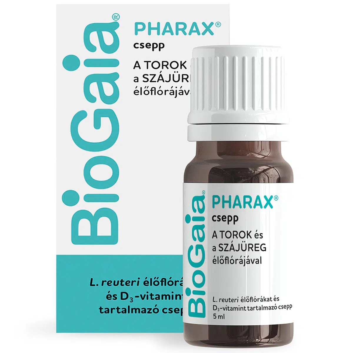 Biogaia Pharax élőflórát tartalmazó csepp - 5ml 1 Biogaia Pharax élőflórát tartalmazó csepp - 5ml