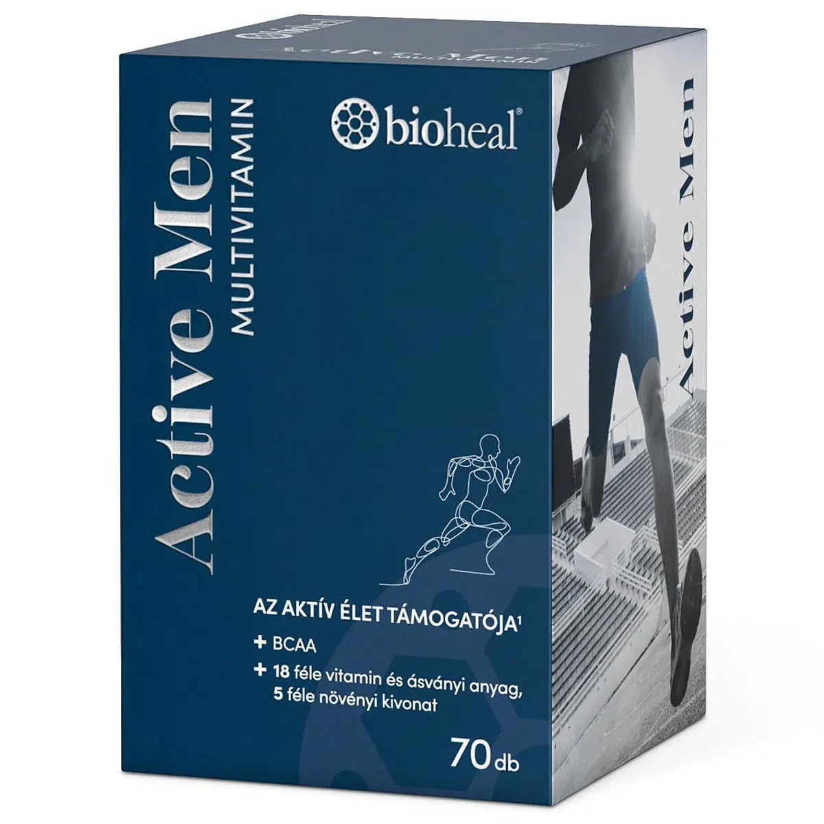 Bioheal Active Men Multivitamin filmtabletta - 70 db 1 Bioheal Active Men Multivitamin filmtabletta - 70 db