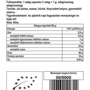 Biomenü bio 7-Gomba keverék por - 100 g - Image 2