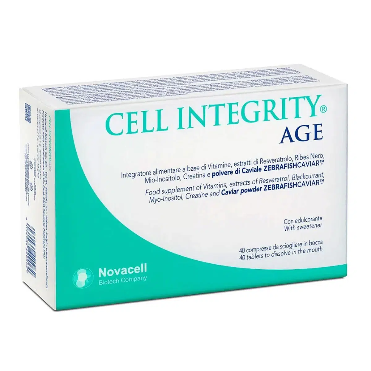 Novacell Cell Integrity Age citrusos ízű szopogató tabletta - 40db 1 Novacell Cell Integrity Age citrusos ízű szopogató tabletta - 40db