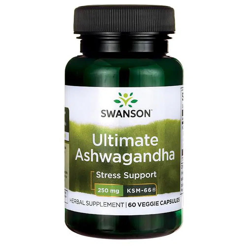 Swanson Ultimate Ashwagandha KSM-66 kivonat kapszula - 60db 1 Swanson Ultimate Ashwagandha KSM-66 kivonat kapszula - 60db