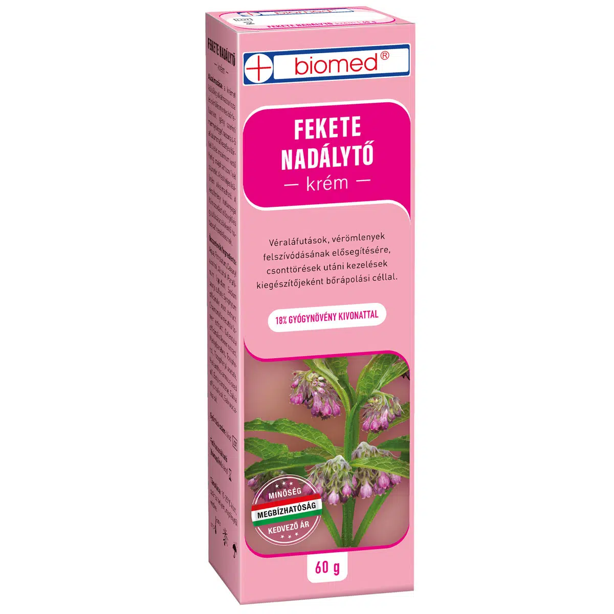 Biomed Fekete nadálytő krém - 60g 1 Biomed feketenadálytő krém 60 g