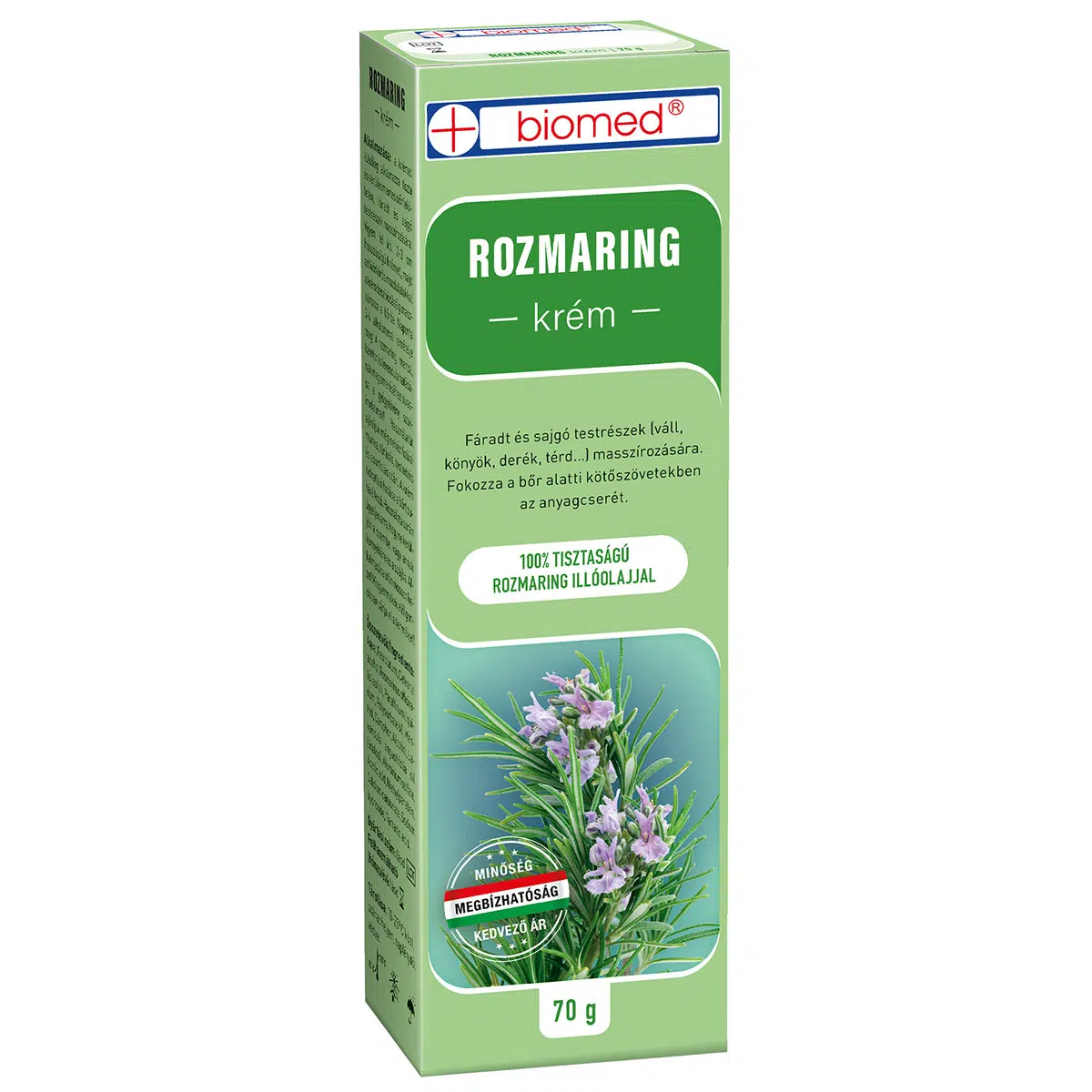 Biomed rozmaring krém - 70g 1 Biomed rozmaring krém 70 g