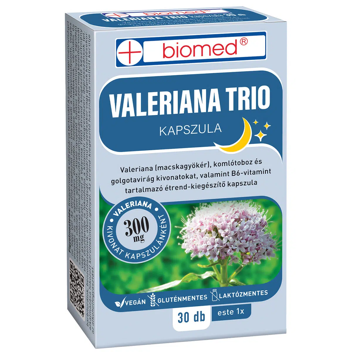 Biomed Valeriána Trio kapszula - 30db 1 Biomed Valeriána Trio kapszula 30 db