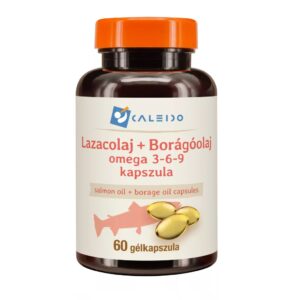 Caleido LAZACOLAJ+BORÁGÓOLAJ Omega 3-6-9 gélkapsz 60db