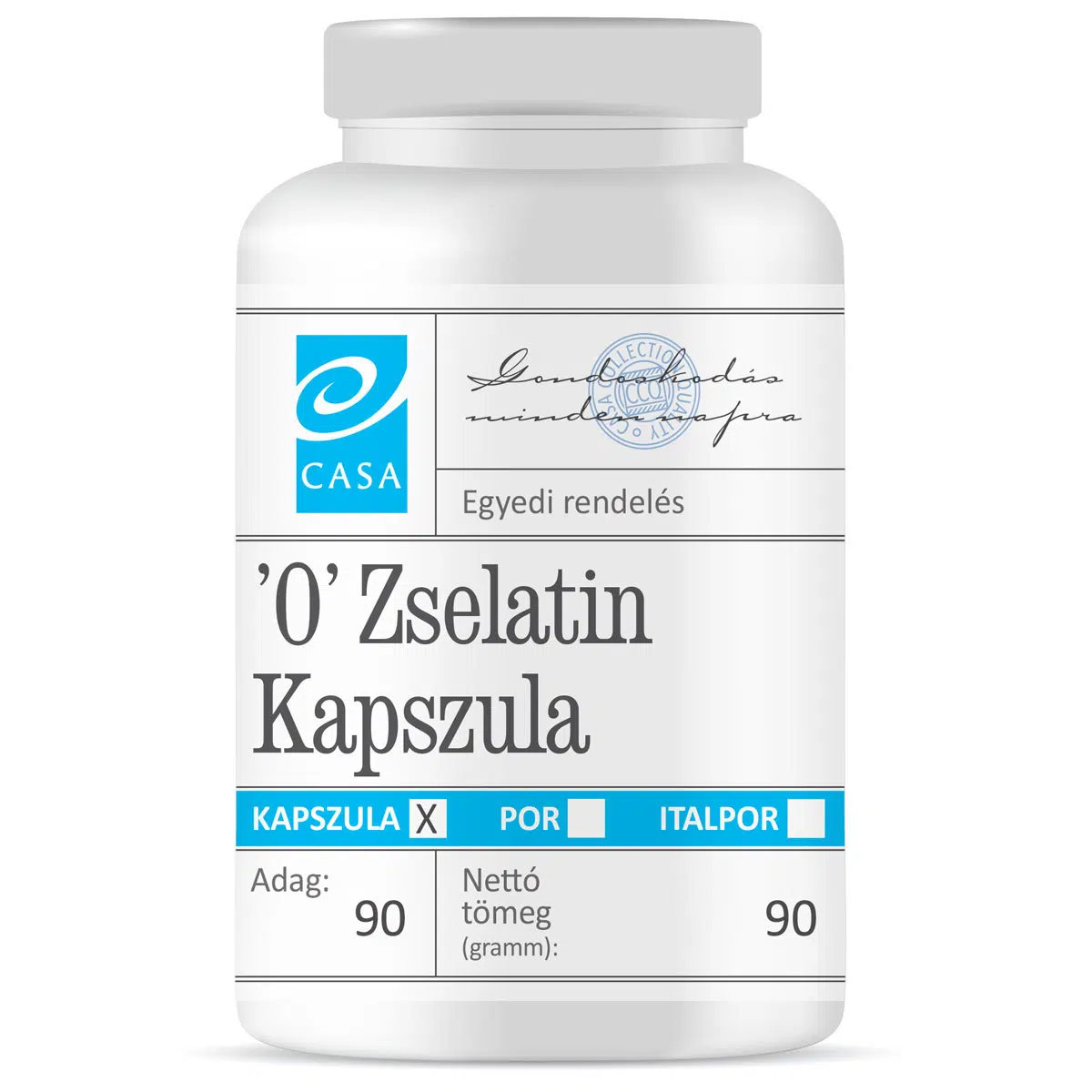 Casa Zselatin Üres kapszula - 90db 1 Casa Zselatin Üres kapszula - 90db