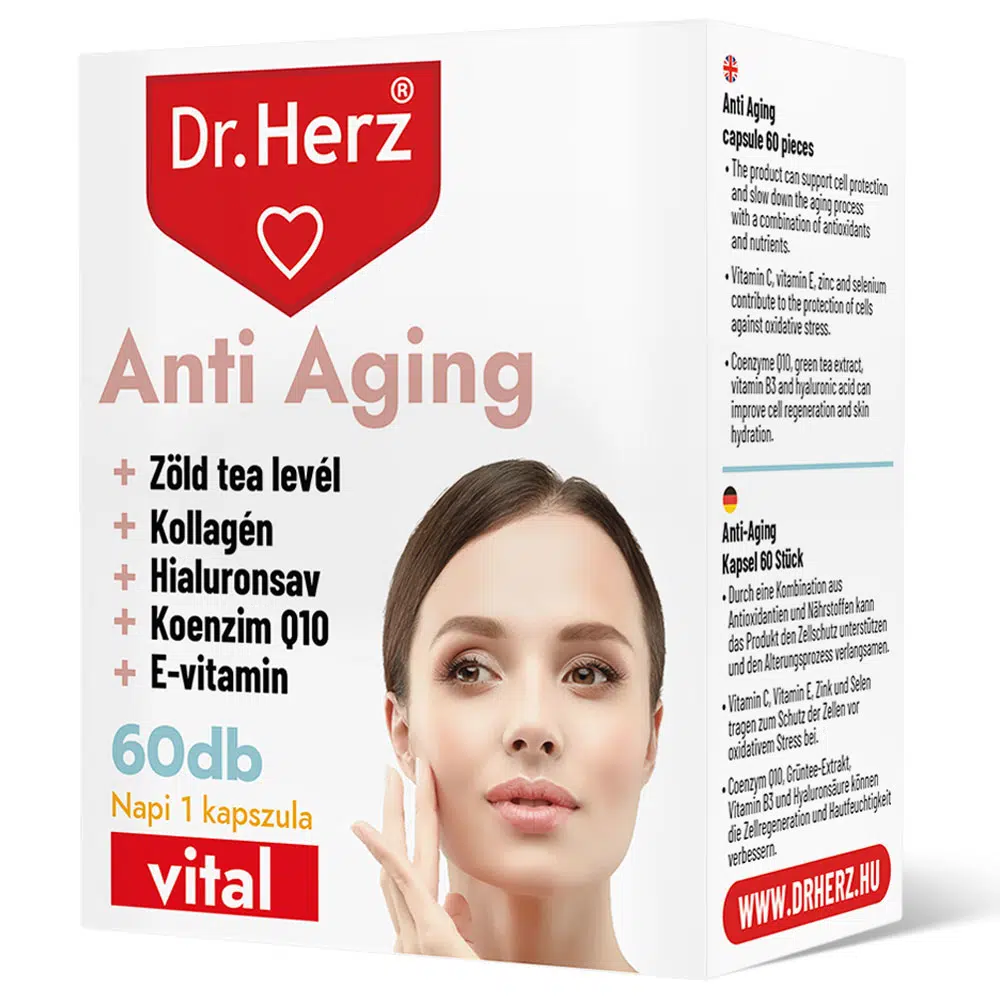 Dr. Herz Anti Aging kapszula - 60db 1 Dr. Herz Anti Aging kapszula - 60db