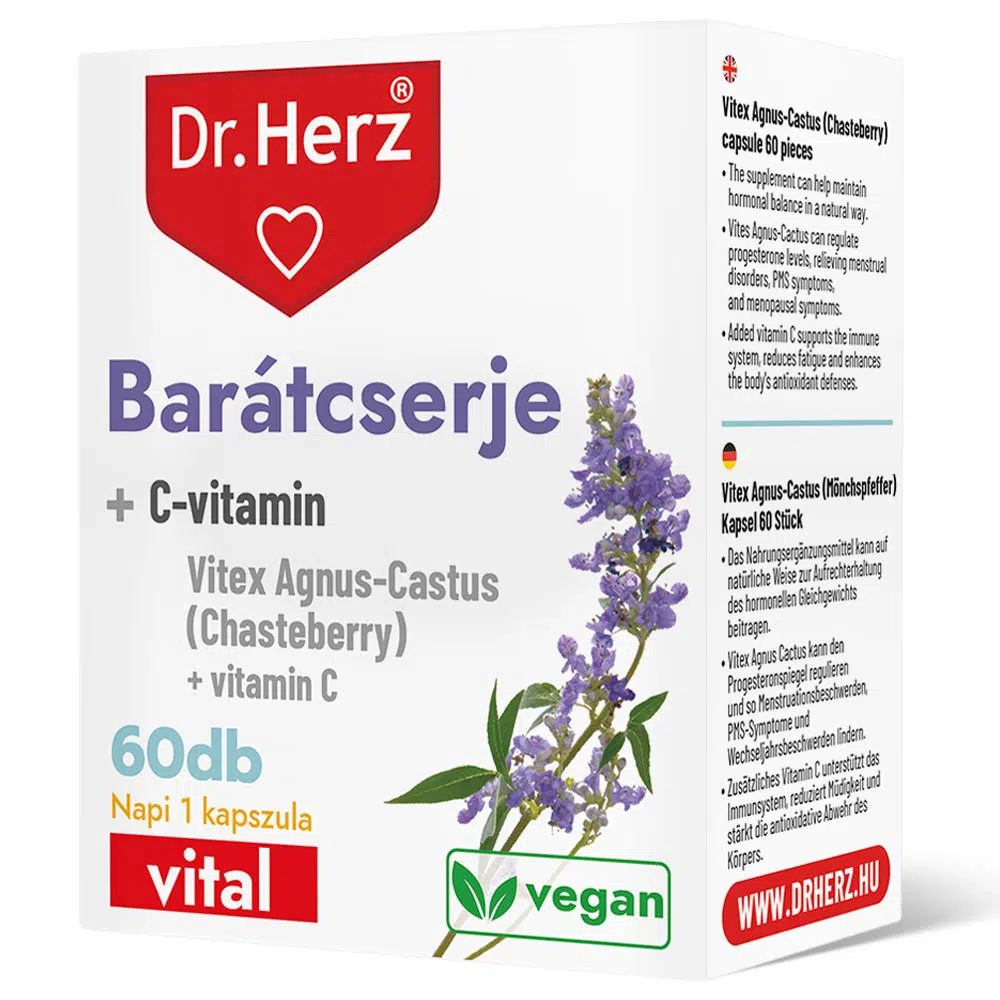Dr. Herz Barátcserje kapszula - 60db 1 Dr. Herz Barátcserje kapszula - 60db