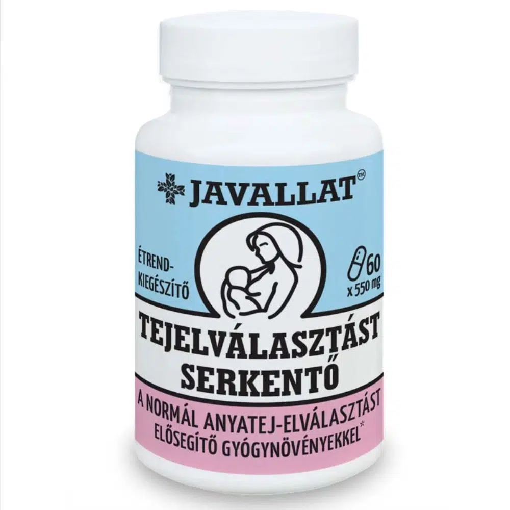 Javallat Tejelválasztást serkentő kapszula - 60db 1 Javallat Tejelválasztást serkentő kapszula - 60db