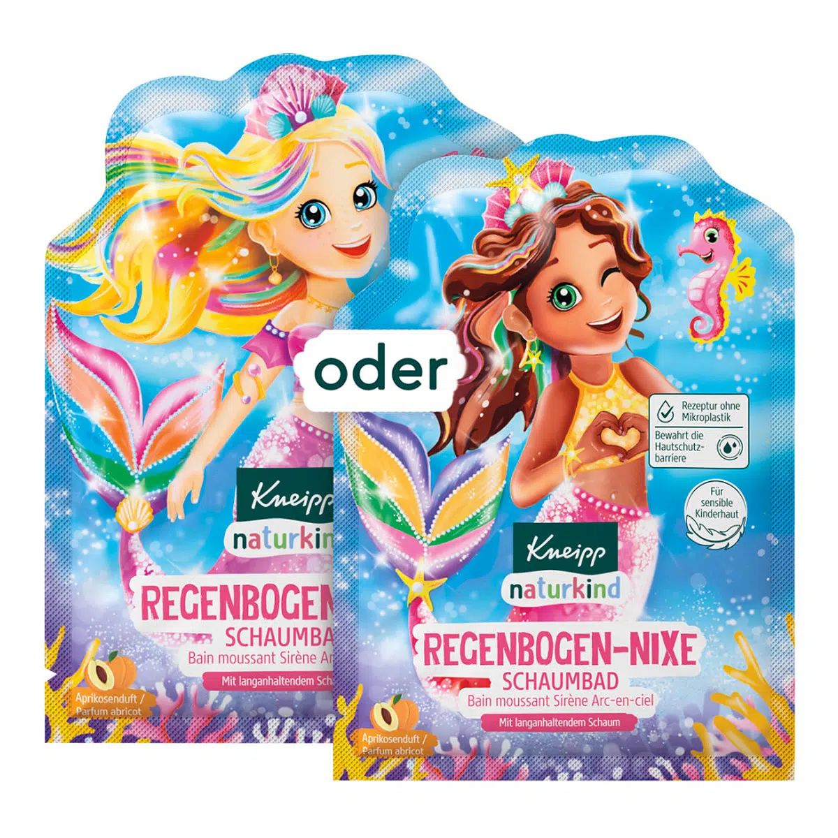 Kneipp Naturkind - Szivárvány sellő habfürdő - 40ml 1 Kneipp Naturkind - Szivárvány sellő habfürdő - 40ml