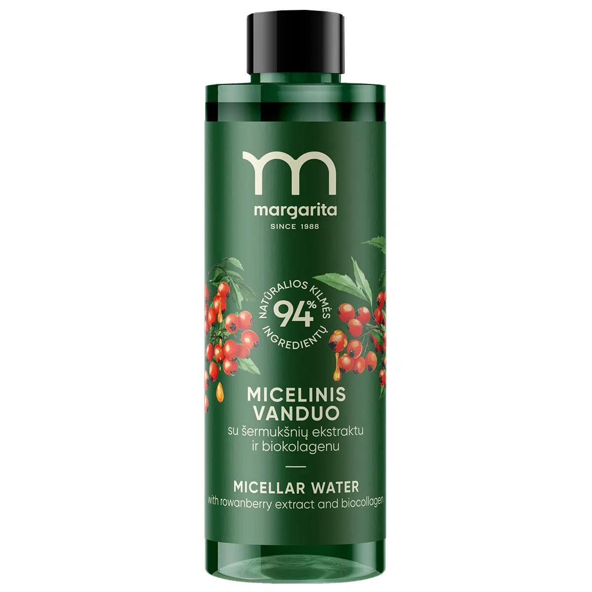 Margarita Micellás víz berkenyekivonattal és biokollagénnel - 200ml 1 Margarita Micellás víz berkenyekivonattal és biokollagénnel - 200ml