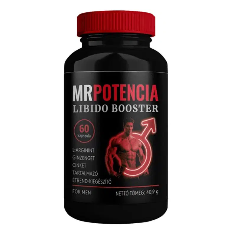 Mr. Potencia LIBIDO BOOSTER kapszula - 60db 1 Mr. Potencia LIBIDO BOOSTER kapszula - 60db