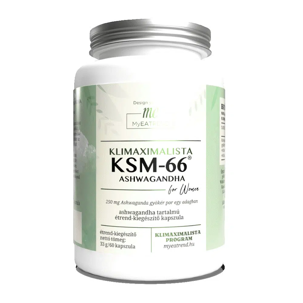 MyEATREND Klimaximalista KSM-66 Ashwagandha kapszula - 60db 1 MyEATREND Klimaximalista KSM-66 Ashwagandha kapszula - 60db