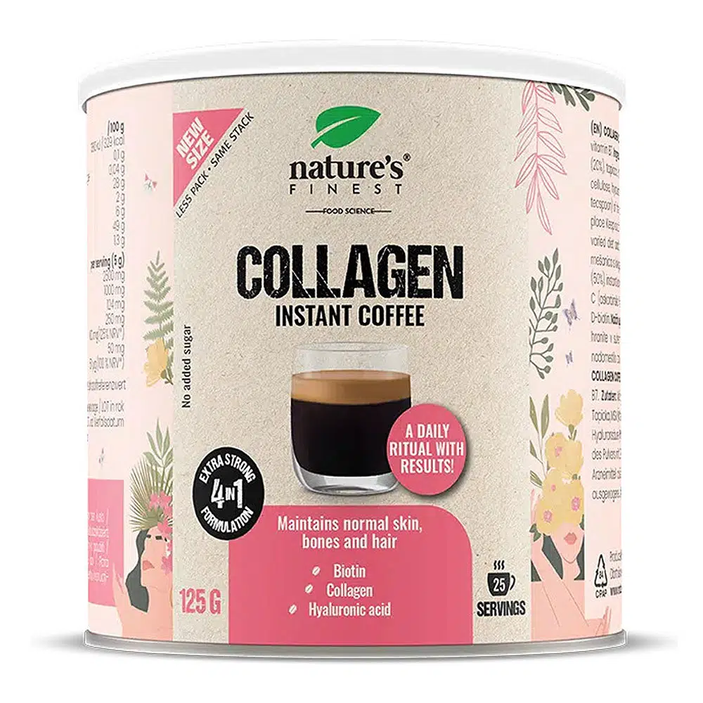 Nature's Finest Collagen Instant Coffee - 125 g 1 Nature's Finest Collagen Instant Coffee - 125 g