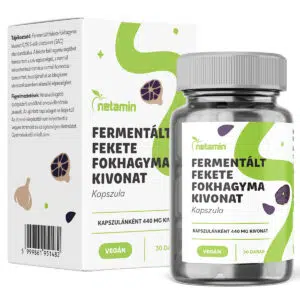 Netamin Fermentált Fekete fokhagyma kivonat kapszula 30db