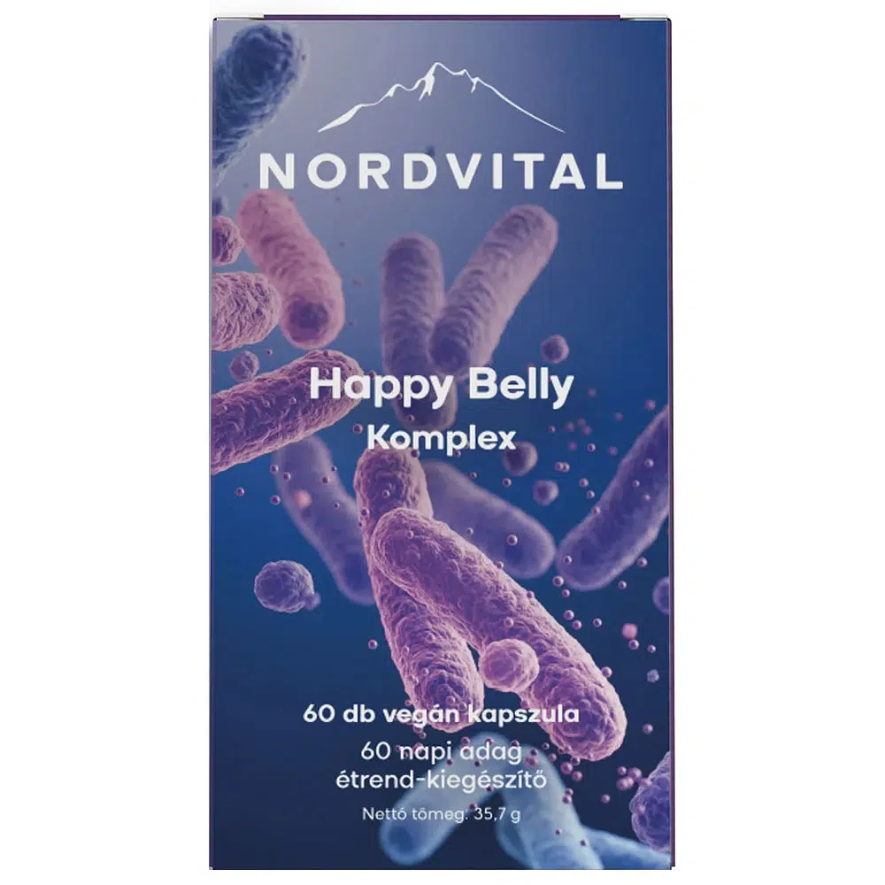 Nordvital Happy Belly kapszula - 60db 1 Nordvital Happy Belly kapszula - 60db