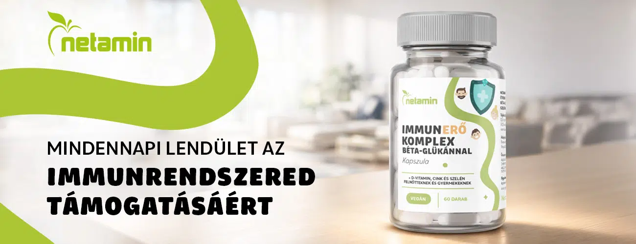Netamin Immunerő Komplex Béta-glükánnal kapszula