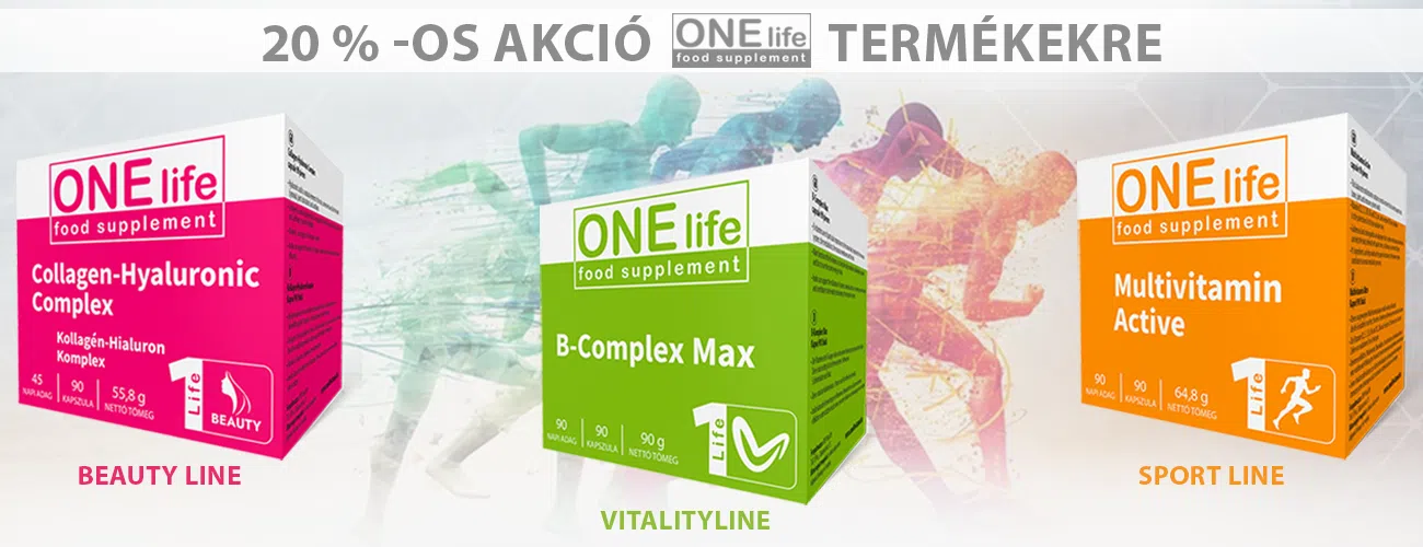 ONE life -20% kedvezménnyel