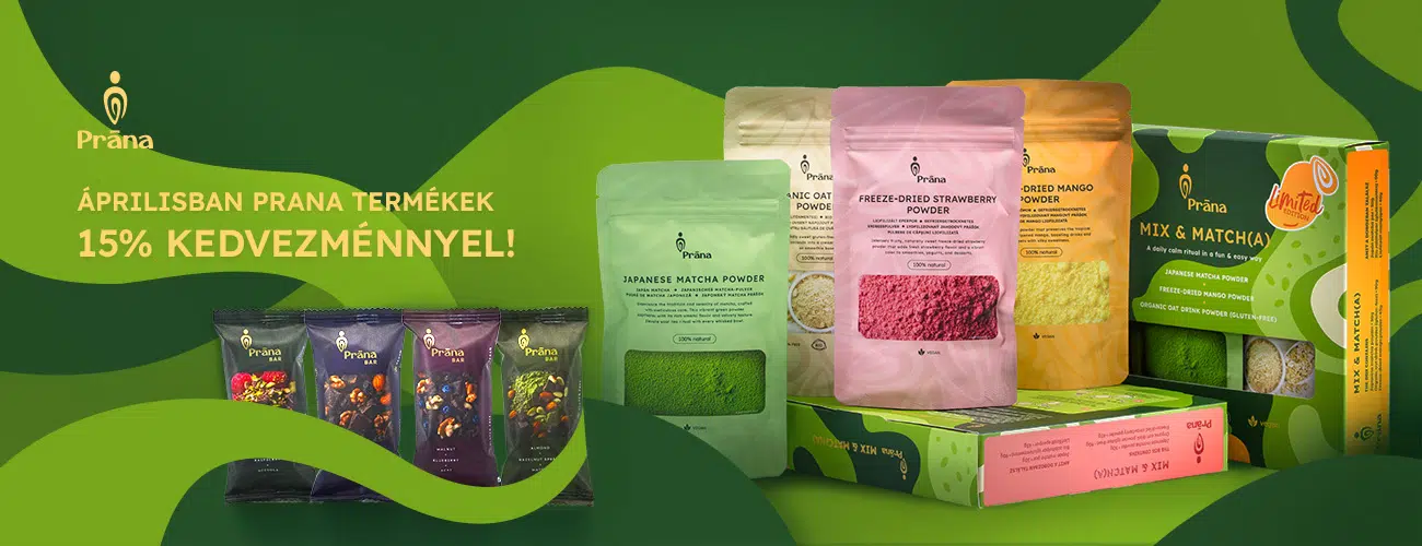 Prana -15% kedvezménnyel