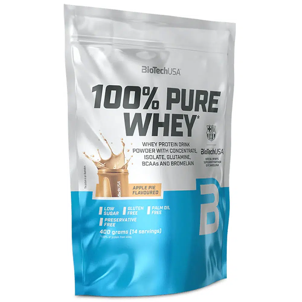 Biotech USA 100% Pure Whey almáspite - 400g 1 Biotech USA 100% Pure Whey almáspite - 400g