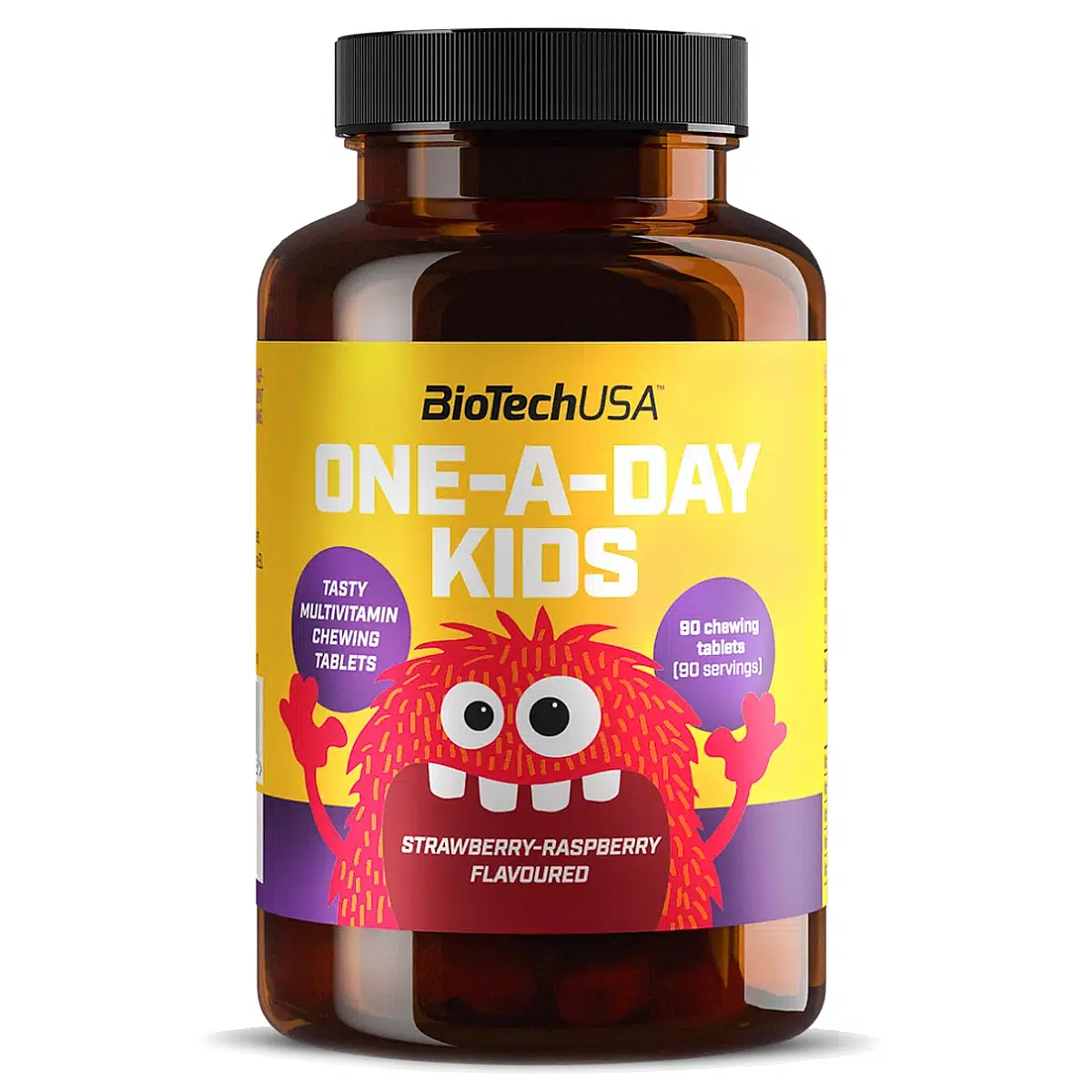 BioTech USA One-A-Day Kids rágótabletta - 90db 1 Biotech one-a-day Kids rágótabletta 90db