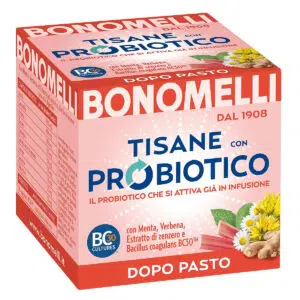Bonomelli Emésztéskönnyítő tea probiotikummal - 10 filter