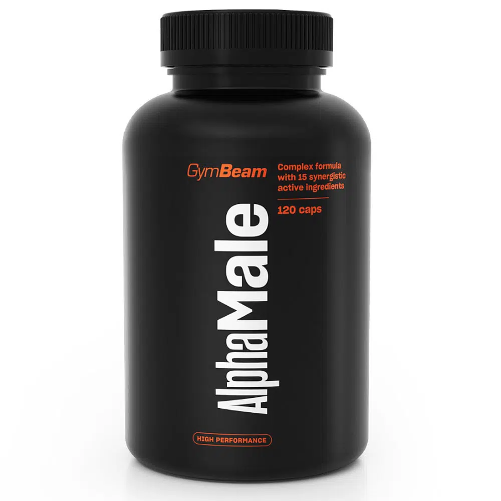 GymBeam AlphaMale TestoBooster kapszula - 120db 1 GymBeam AlphaMale TestoBooster 120db