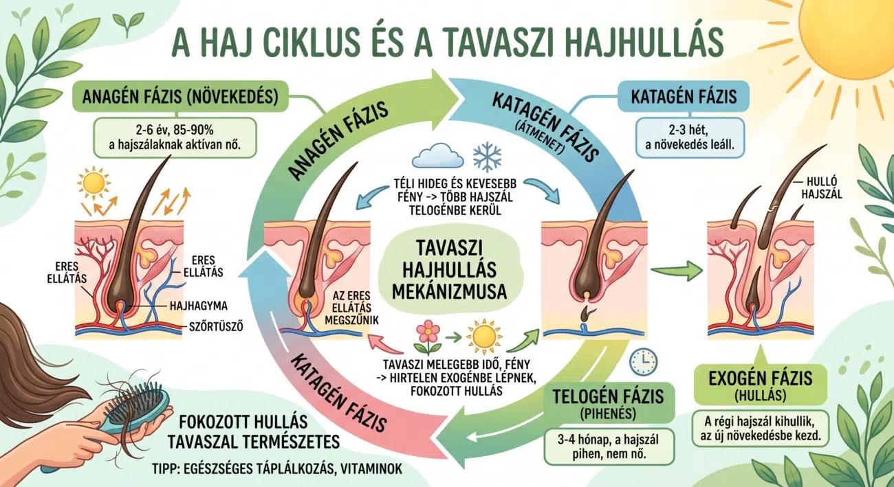 Tavaszi hajhullás: szezonális jelenség vagy hiánybetegség? 9 Hogyan különböztesd meg a szezonális és a hiány miatti hajhullást?