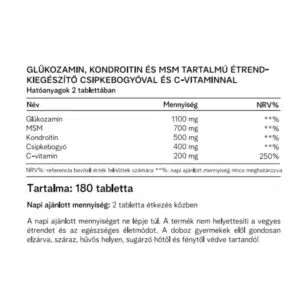 Vitaking Joint Formula - Ízületvédő tabletta - 180db 3 Vitaking Joint Formula - Ízületvédő tabletta - 180db - Image 2