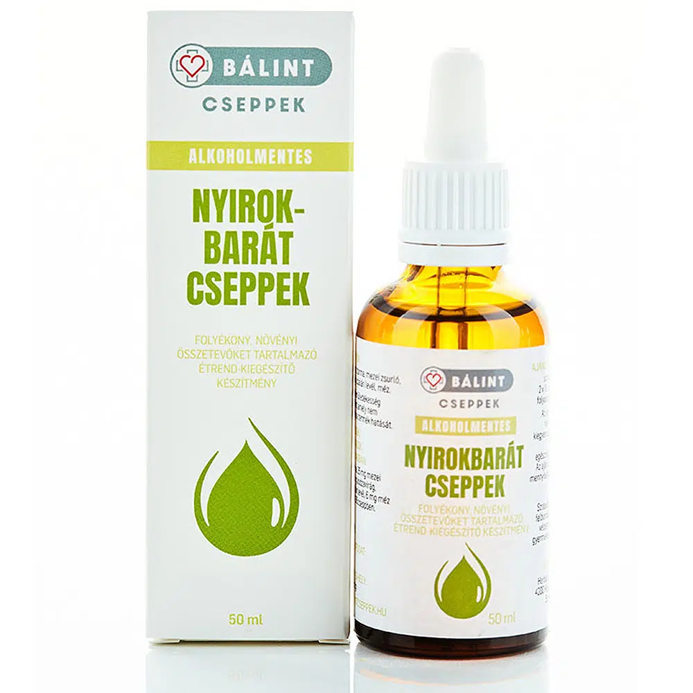 Bálint Cseppek Alkoholmentes Nyirokbarát csepp - 50ml 1 Bálint Cseppek Alkoholmentes Nyirokbarát csepp - 50ml