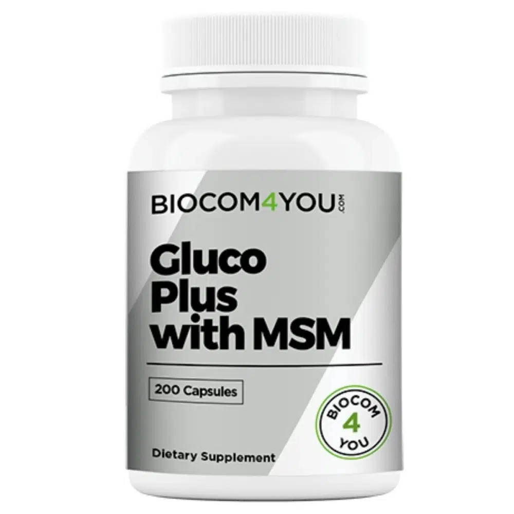 Biocom Gluco Plus + MSM kapszula - 200db 1 Biocom4You Gluco Plus with MSM 200 kapszula