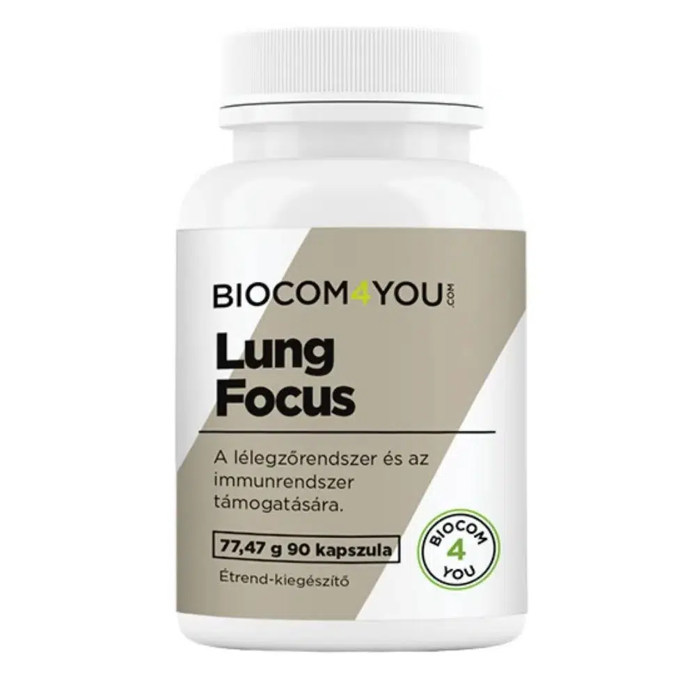 Biocom4You Lung Focus kapszula - 90db 1 Biocom4You Lung Focus kapszula 90db