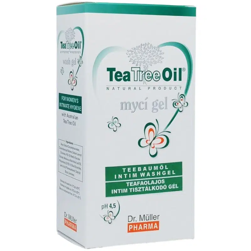 Dr. Müller teafaolajos női intim mosakodó gél - 200 ml 1 Dr. Müller teafaolajos női intim mosakodó gél - 200 ml