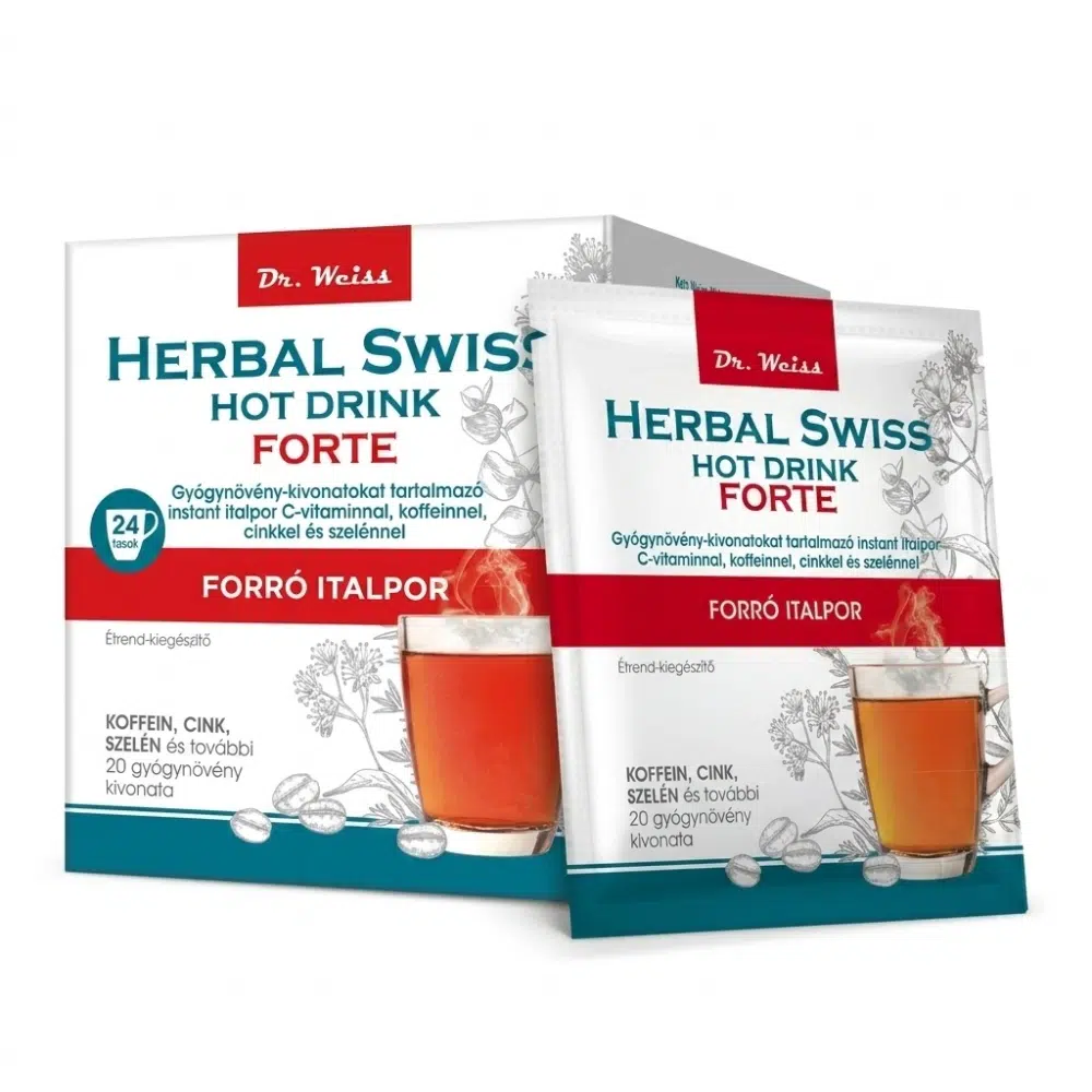 Herbal Swiss Hot Drink FORTE Instant italpor - 24db 1 Herbal Swiss Hot Drink FORTE Instant italpor 24db (FORTE)