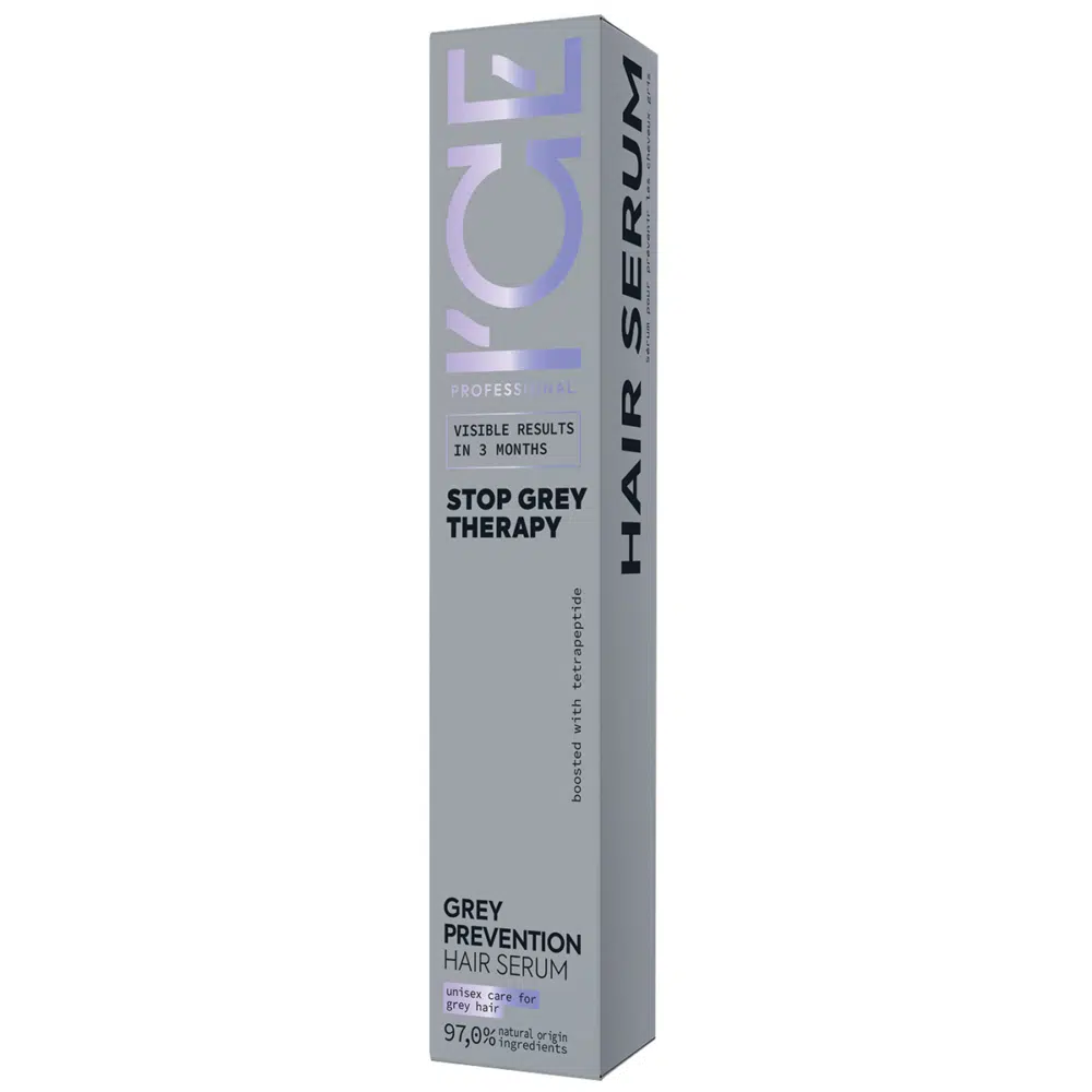 ICE Professional Stop Grey Hair Prevention hajszérum - 100ml 1 ICE Professional Stop Grey Hair Prevention hajszérum - 100ml