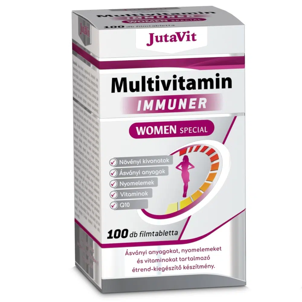 JutaVit Multivitamin Immuner Women Special filmtabletta - 100db 1 JutaVit Multivitamin Immuner Women Special 100db