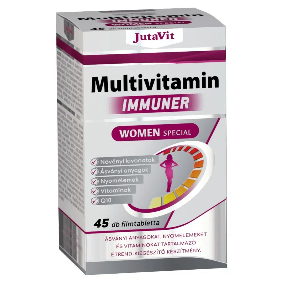 JutaVit Multivitamin Immuner Women Special filmtabletta - 45db 1 JutaVit Multivitamin Immuner Women Special 45db