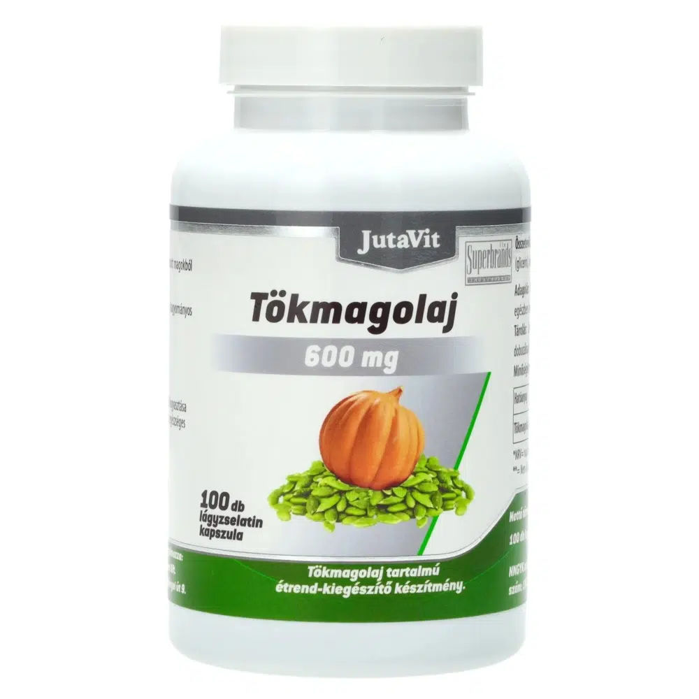 Jutavit Tökmagolaj kapszula - 100db 1 Jutavit tökmagolaj kapszula 100 db