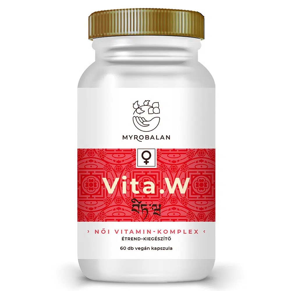 Myrobalan Vita.W - Női vitamin komplex kapszula - 60db 1 Myrobalan Vita.W - Női vitamin komplex kapszula - 60db