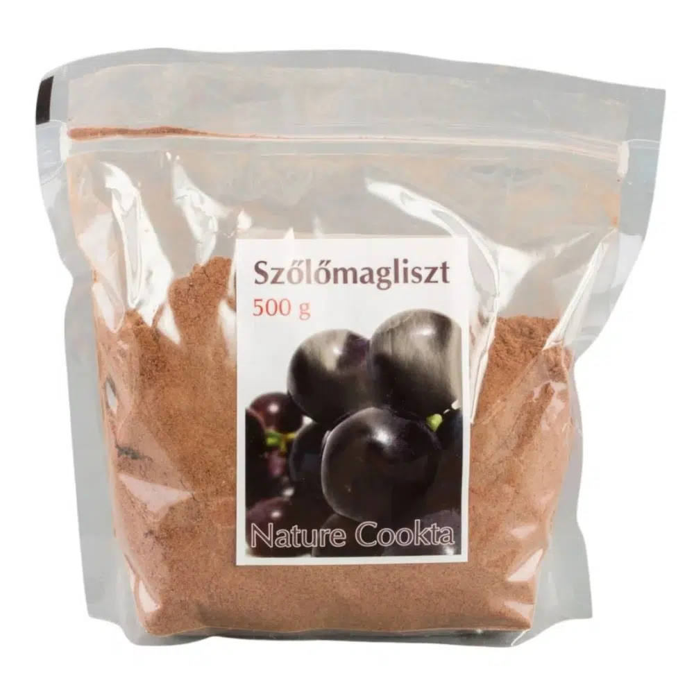 Nature cookta szőlőmagliszt 500 g 1 Nature cookta szőlőmagliszt 500 g